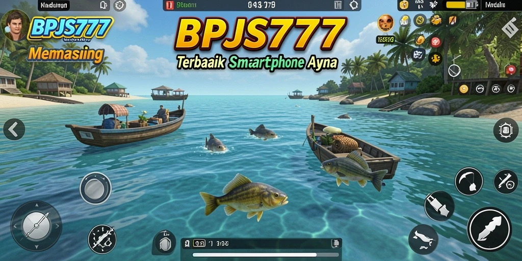 Screenshot gameplay BPJS777 yang menampilkan aksi memancing yang menegangkan.
