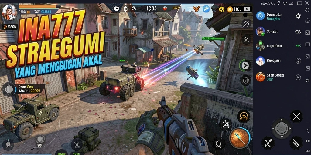 Tampilan gameplay <strong>INA777</strong> yang menegangkan dan penuh strategi.