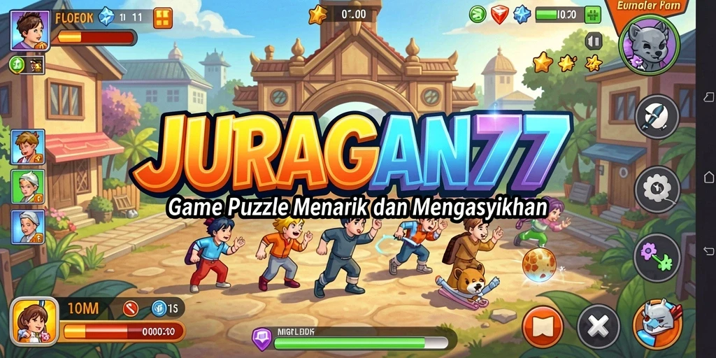 Tampilan gameplay menarik dari JURAGAN77 yang penuh teka-teki.
