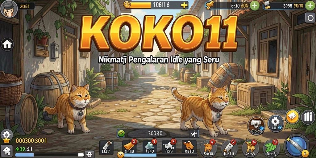 Tampilan gameplay KOKO11 yang menarik dan interaktif.