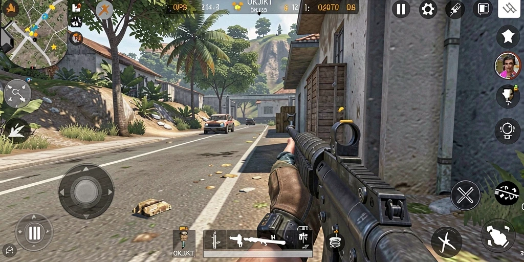 Gameplay seru dan menegangkan dari OKJKT dalam mode TPS.