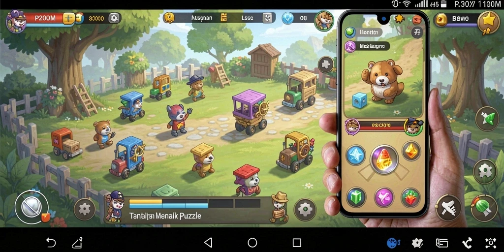 Menampilkan gameplay yang menantang dan menarik dari P200M.