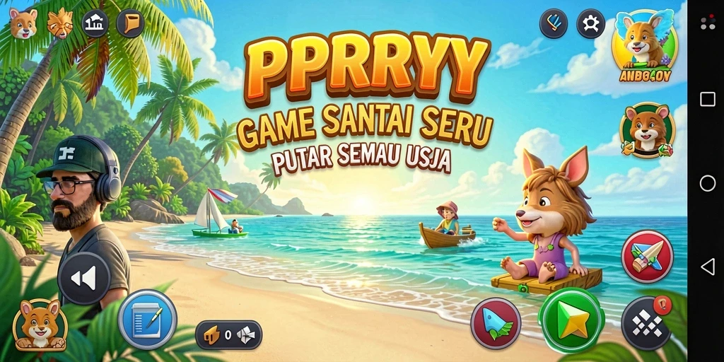 Tampilan gameplay menyenangkan dalam PPRRYY yang menjanjikan keseruan.