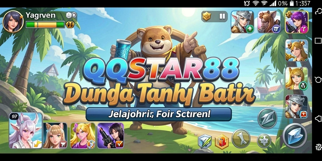 Tangkapan layar menampilkan gameplay mendalam di dunia Open World.