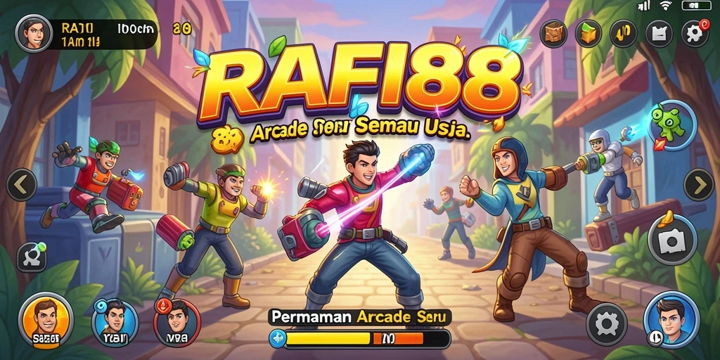 Tampilan gameplay menegangkan dan seru dari RAFI88 yang penuh tantangan.