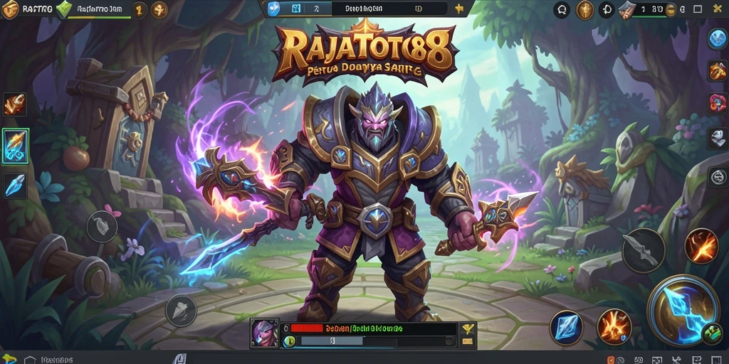 Tampilan gameplay menarik dalam petualangan ARPG penuh aksi.
