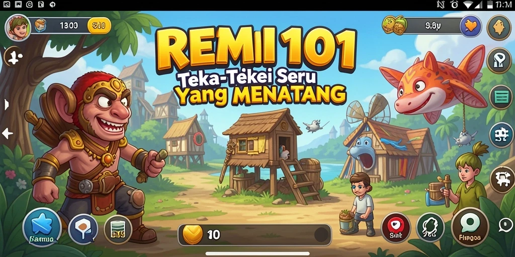 Menampilkan gameplay seru dan grafis menarik dari REMI101.