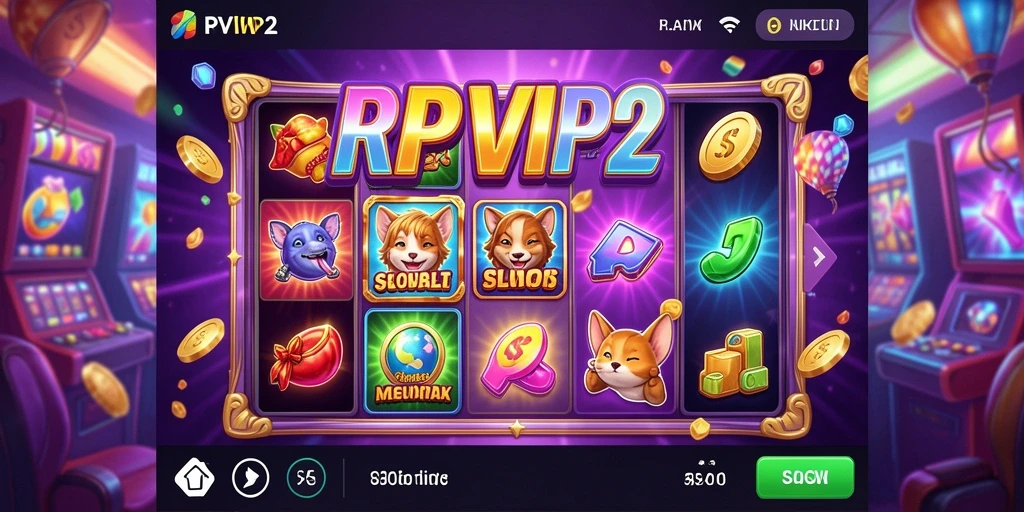 Tampilan gameplay Slot yang menarik dan interaktif di RPVIP2.
