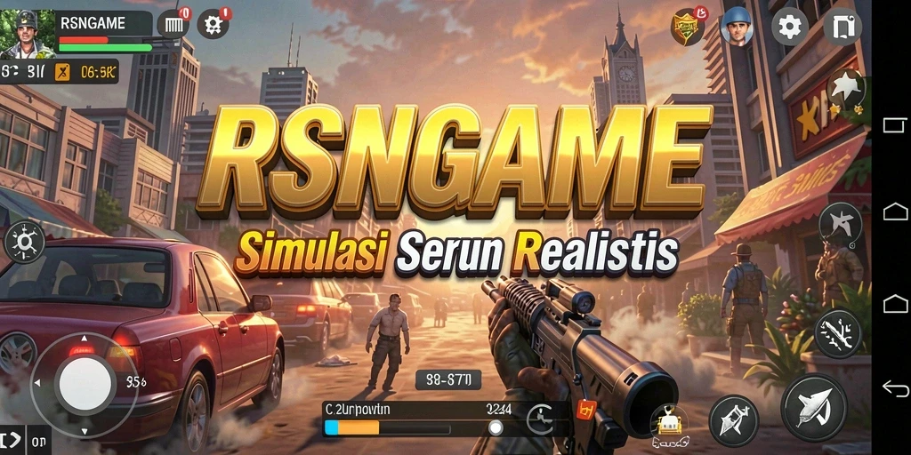 Tampilan gameplay RSNGAME yang menarik dan realistis.