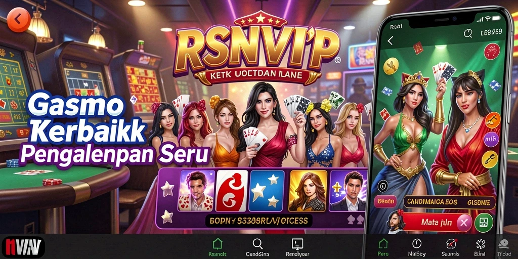 Screenshot utama RSNVIP menunjukkan gameplay Kasino yang menarik dan menyenangkan.
