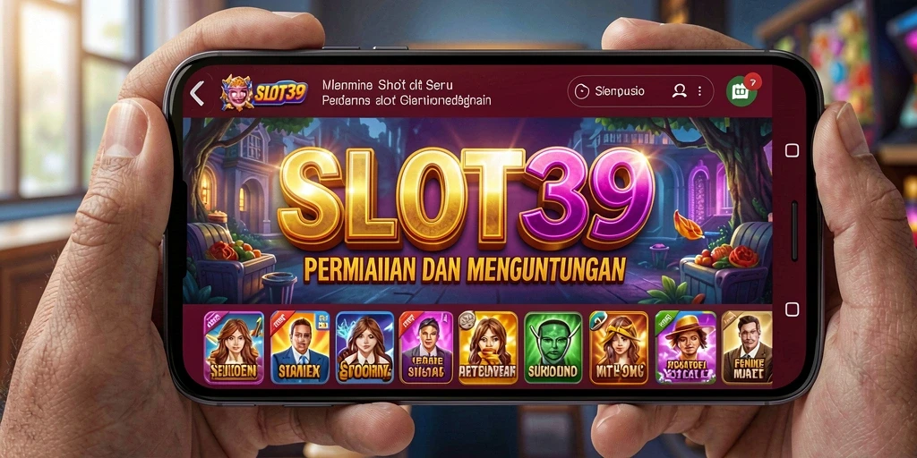 Tangkapan layar utama menampilkan gameplay menarik dari SLOT39.