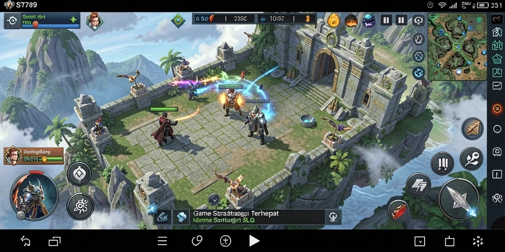 Tampilan gameplay ST789 yang menakjubkan dalam strategi SLG.