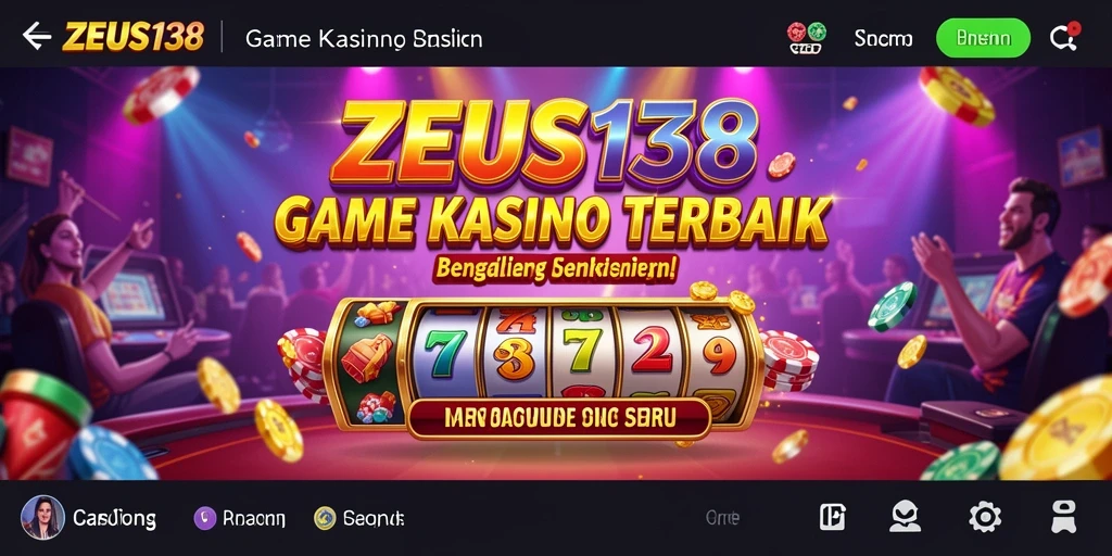 Tampilan gameplay Kasino menarik di ZEUS138.